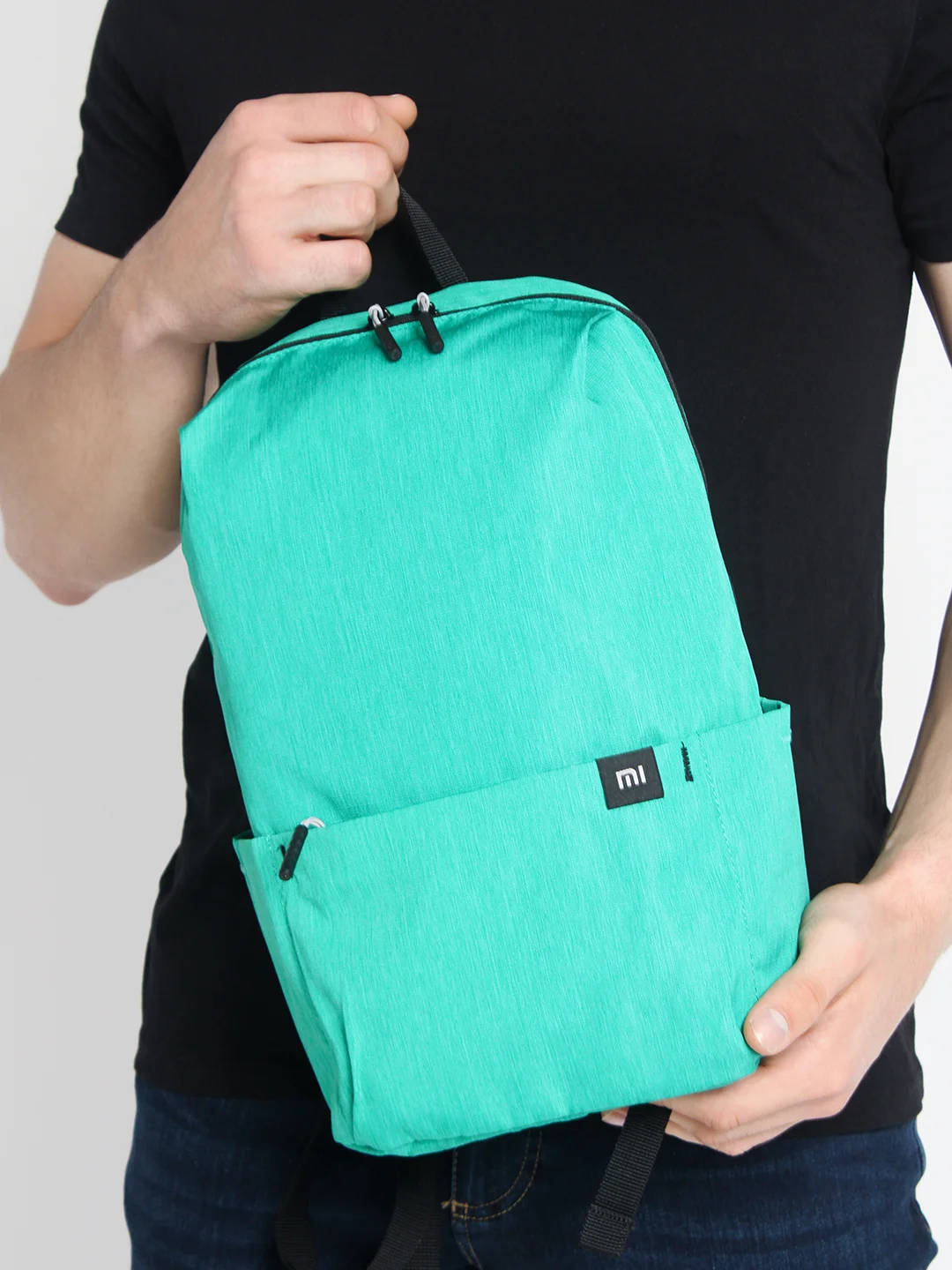 Бирюзовый рюкзак "Xiaomi Mini bag" мужской, мини городской, женская сумка, спортивная сумка, 10 л