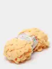 Желтый пряжа Alize puffy турецкая, длина 9 м, 100 г
