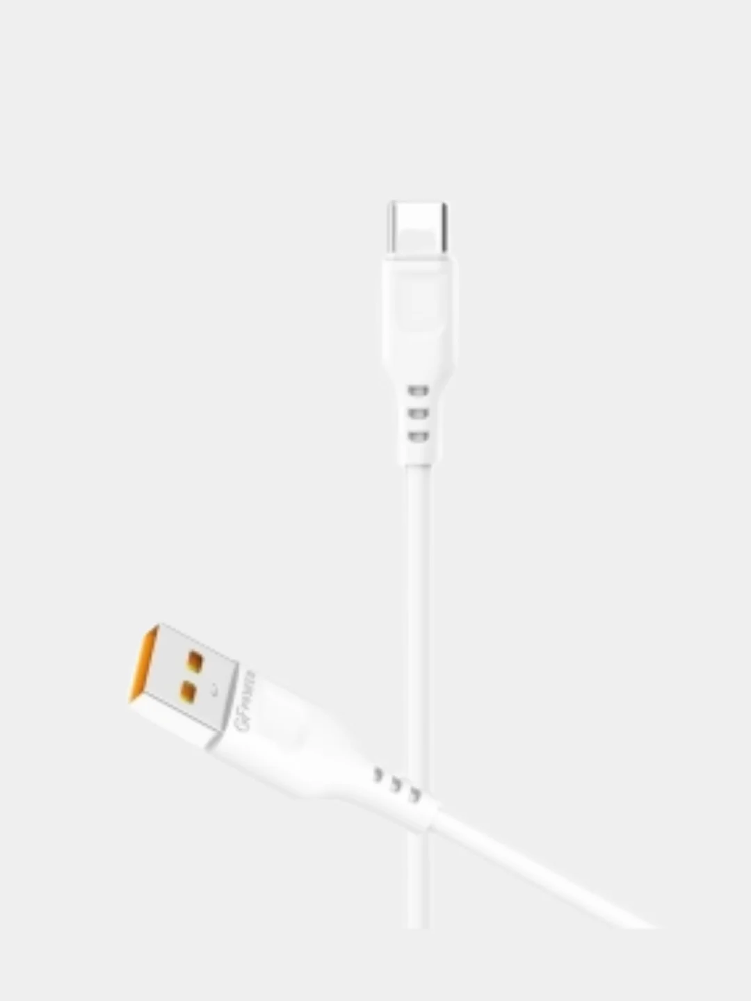 Белый кабель зарядный GF POWER, 1 м, Micro-USB/Type-C/Lighthing для Android и Apple iPhone