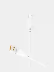 Белый кабель зарядный GF POWER, 1 м, Micro-USB/Type-C/Lighthing для Android и Apple iPhone
