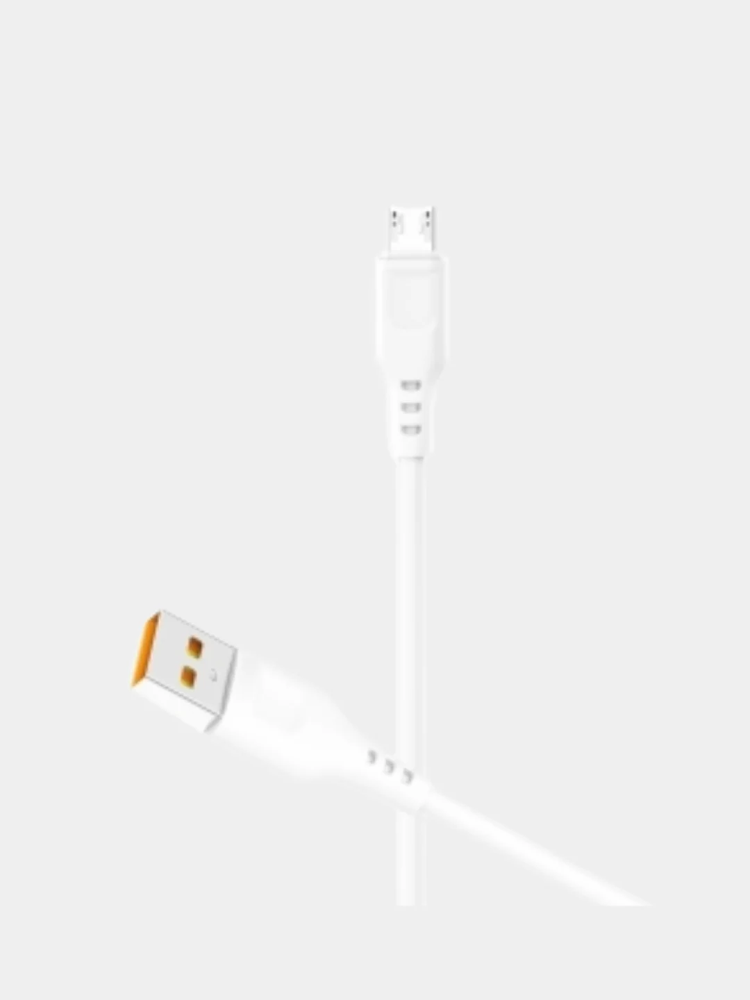 Белый кабель зарядный GF POWER, 1 м, Micro-USB/Type-C/Lighthing для Android и Apple iPhone