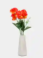 Оранжевый искусственные цветы, гортензия, камелия