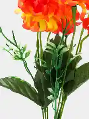 Оранжевый искусственные цветы, гортензия, камелия