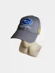 Серый кепка бейсболка авто с логотипом SUBARU Субару унисекс