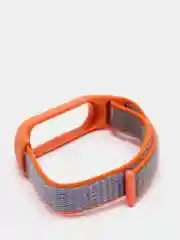 Манго ремешок нейлоновый для Xiaomi mi band 4/5/6/7, на липучке, Сяоми ми банд