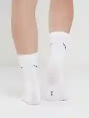 Носки женские белые, с принтом