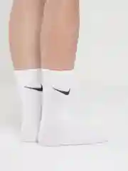 Носки женские белые, с принтом
