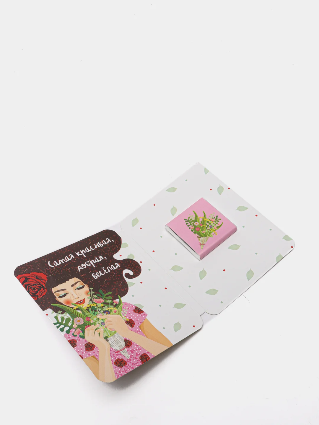 Карамельный открытка мини