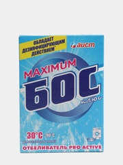 Отбеливатель для всех видов тканей Бос плюс Maximum Отбеливатель стиральный порошок, 300 г