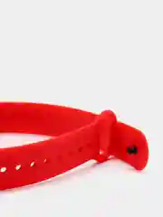Красный ремешок силиконовый для Xiaomi Mi Band 5, Xiaomi Mi Band 6