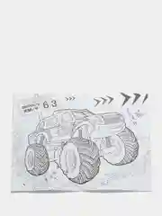 Хром раскраска для мальчика, 12 страниц, 3+