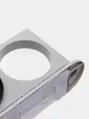 Серый держатель для фена, со стаканом