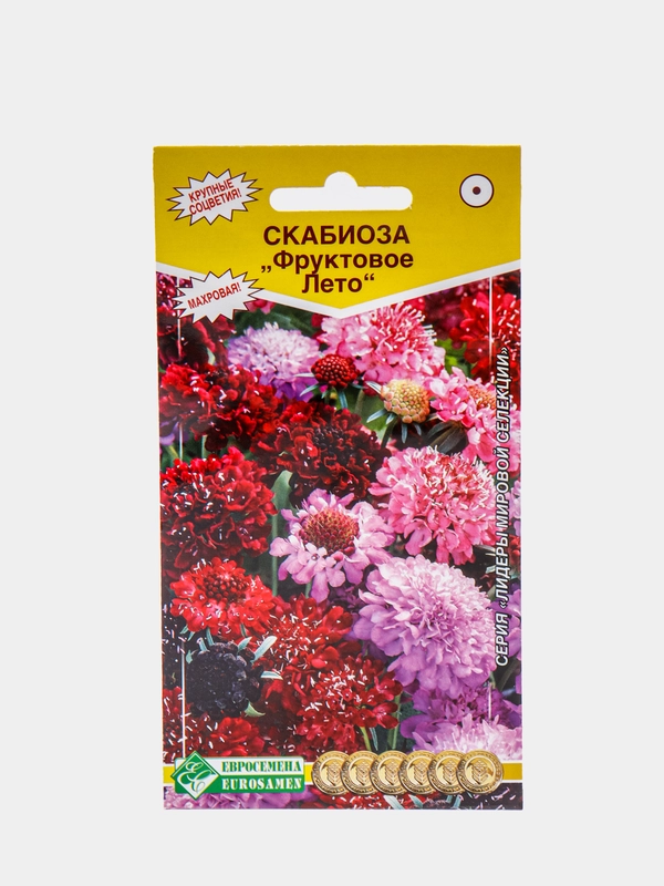 Скабиоза ФРУКТОВОЕ ЛЕТО (10 шт), семена цветов