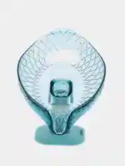 Бирюзовый мыльница лепесток на присоске со сливом/ мыльница/ мыльница для ванной/ мыльница для мыла