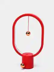 Красный настольный светильник с магнитами Levitation Lamp