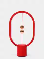 Красный настольный светильник с магнитами Levitation Lamp