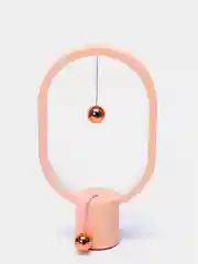 Розовый настольный светильник с магнитами Levitation Lamp