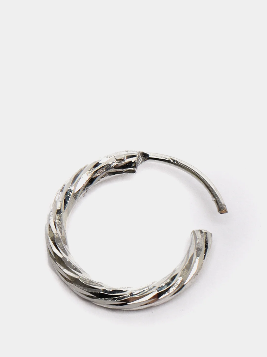 Серый серьги унисекс, 4 вида