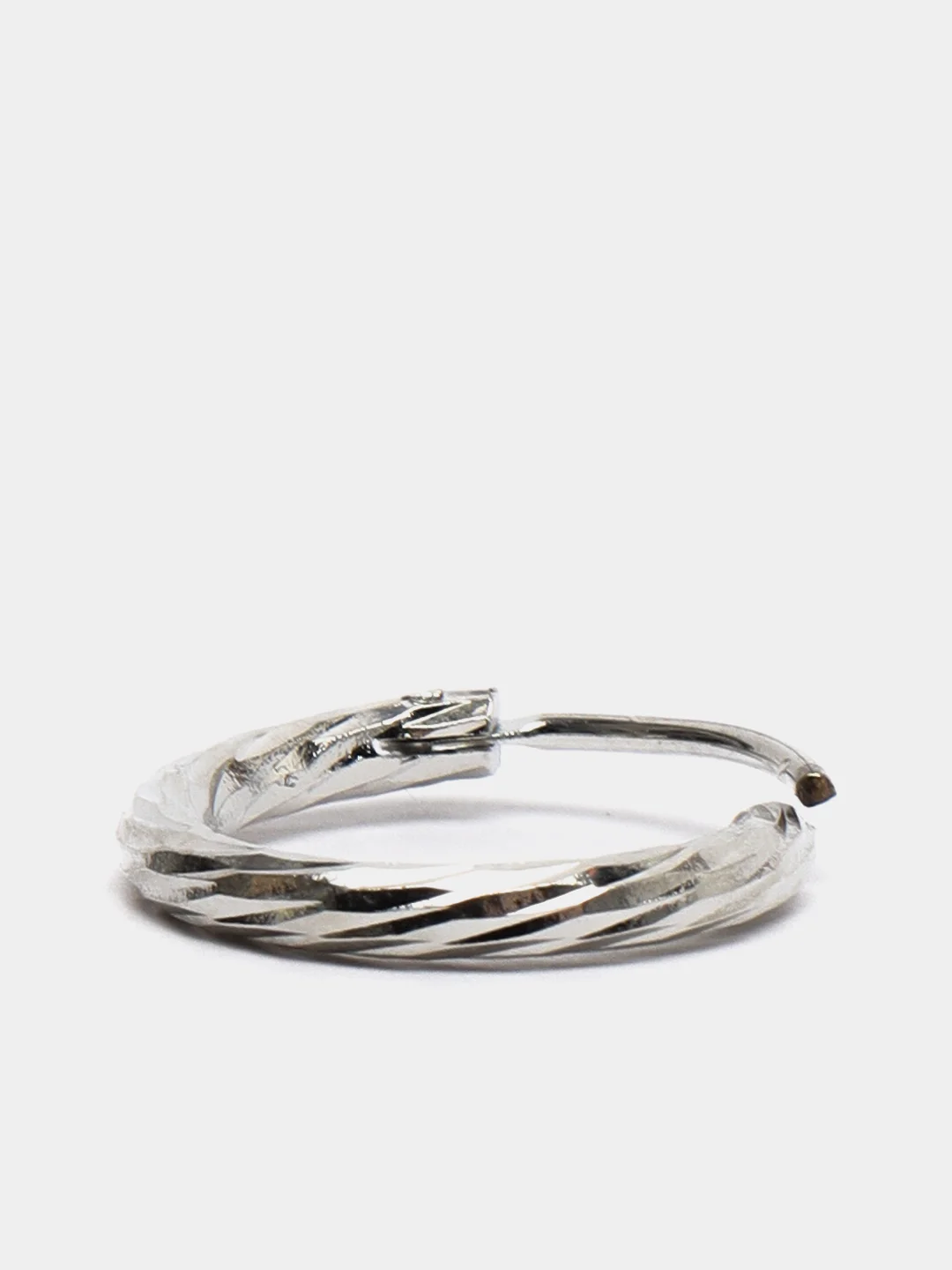 Серый серьги унисекс, 4 вида