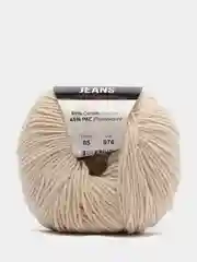 Бежевый пряжа YarnArt Jeans, 50 г, 160 м