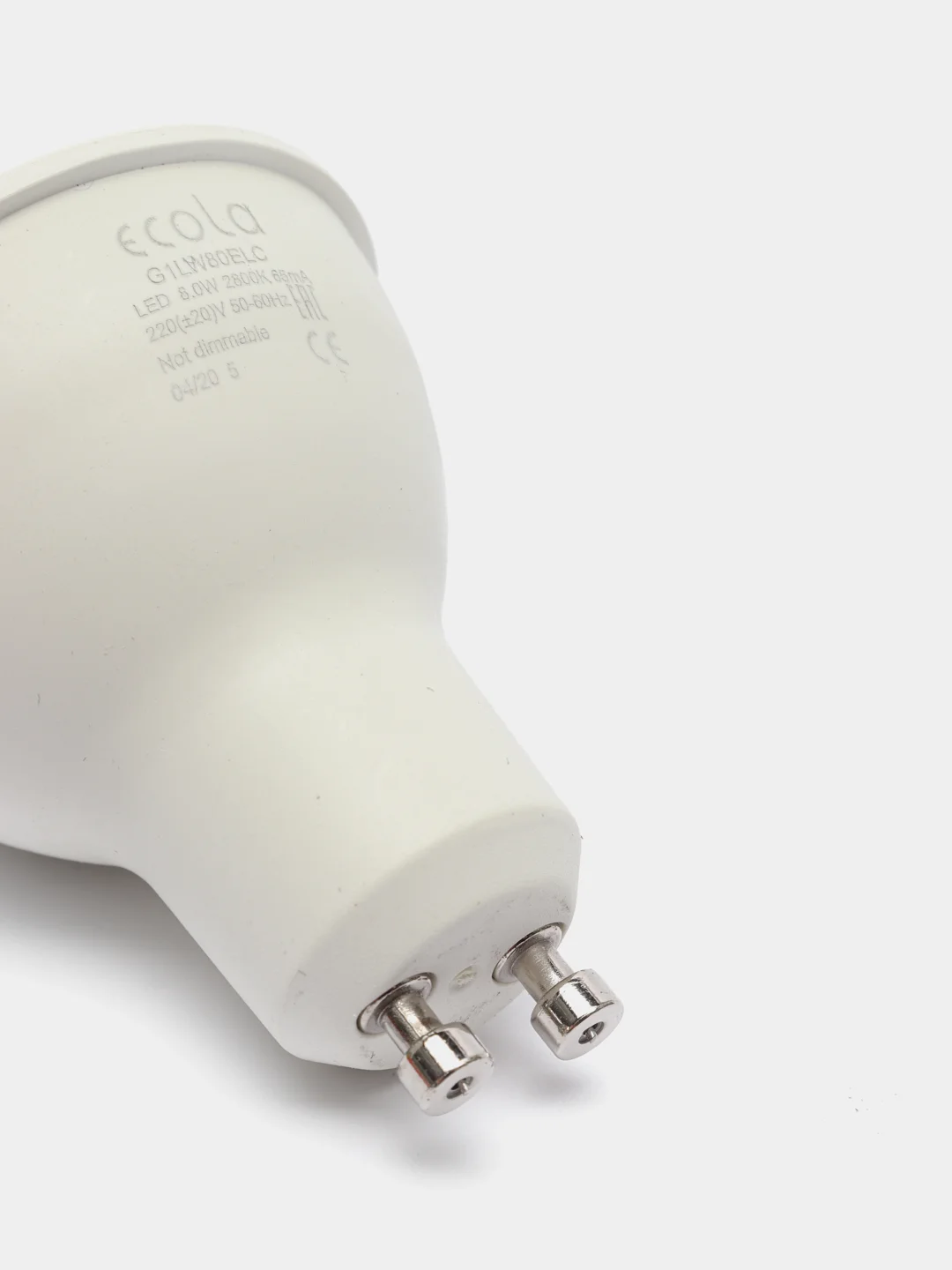 Cветодиодный рефлектор GU10 ecola, 8 Вт