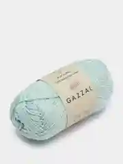 Мятный пряжа Gazzal Giza 100% Мерсеризованный хлопок 50г 125м