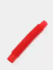 Красный трубка "Pop-it" для детей, 21 см