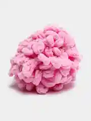 Розовый пряжа Alize Puffy, микрополиэстер, 100 г, 9.5 м
