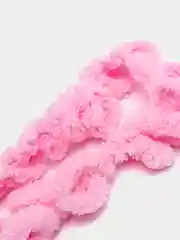 Розовый пряжа Alize Puffy, микрополиэстер, 100 г, 9.5 м