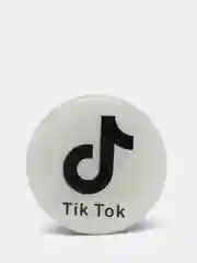 Белый попсокет Тик-ток (TikTok) для телефона