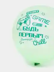 Шары воздушные "Будь первым" кристалл, 30 см, набор 5 штук