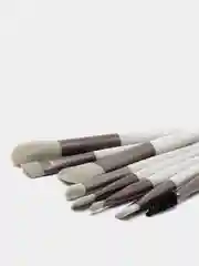 Приглушённый хаки кисти для макияжа, набор из 8 штук