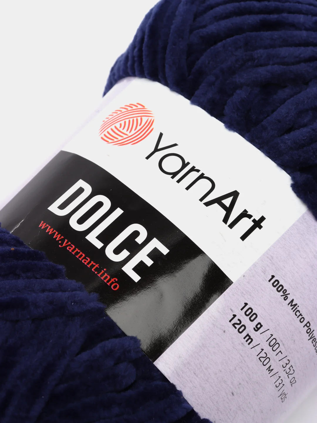Фиолетовый пряжа плюшевая YarnArt Dolce