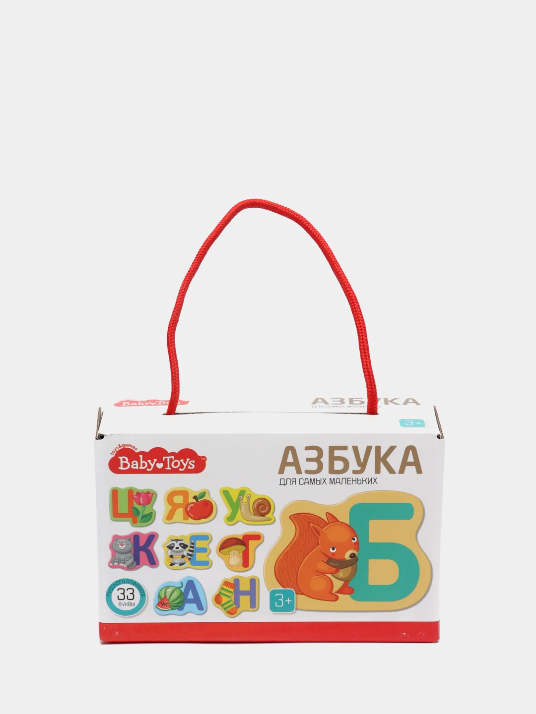 Настольная игра Baby Toys "Азбука для самых маленьких", русский алфавит
