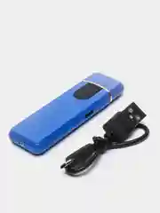 Синий зажигалка электронная USB-прикуриватель сенсорная