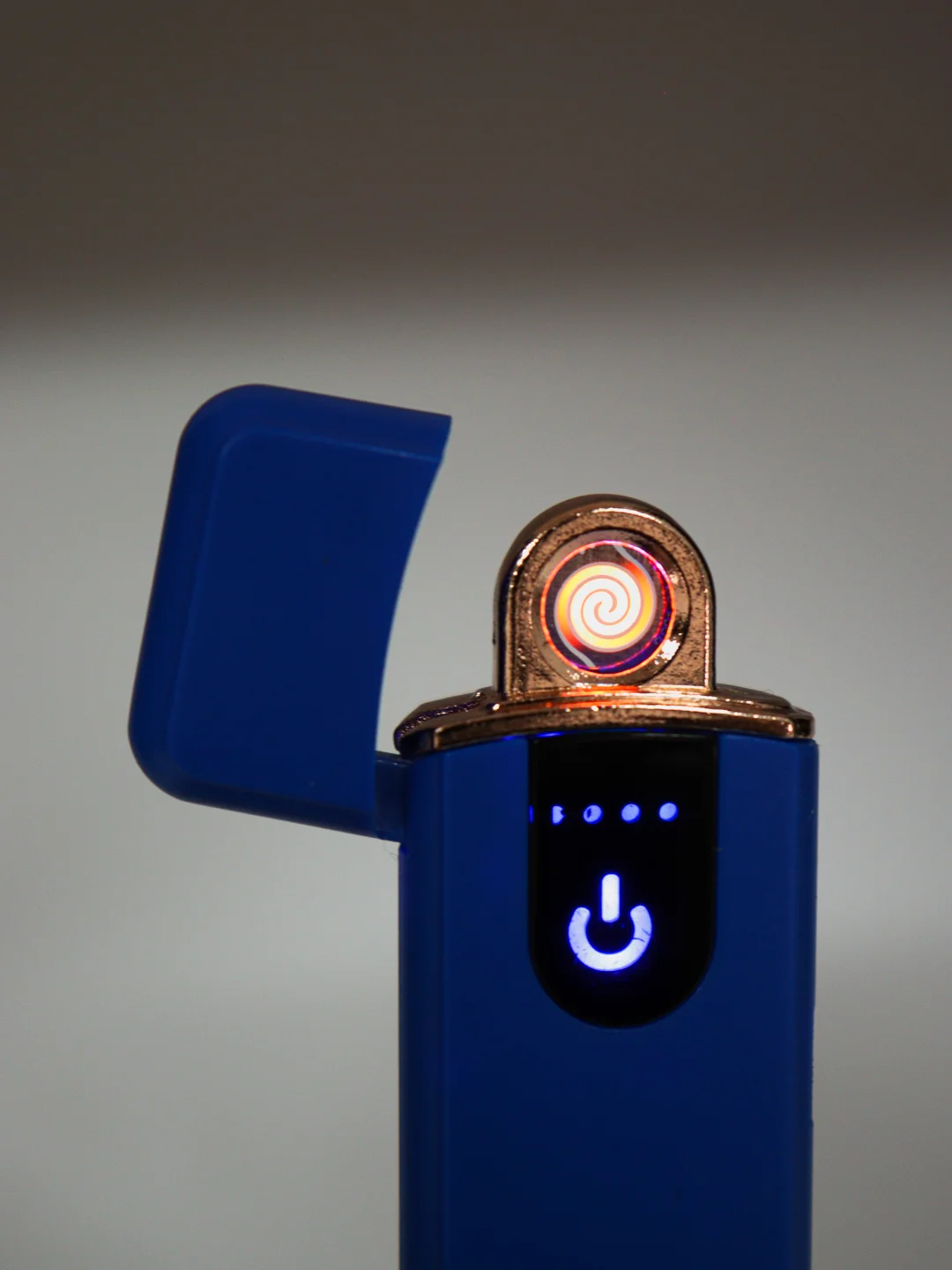 Синий зажигалка электронная USB-прикуриватель сенсорная