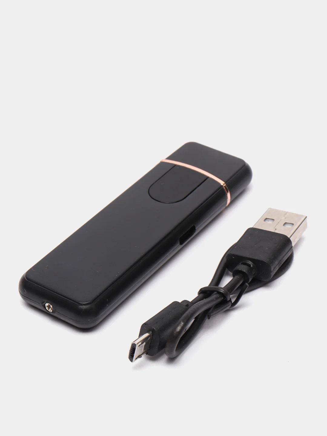 Черный зажигалка электронная USB-прикуриватель сенсорная