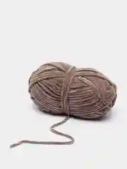 Коричневый пряжа плюшевая YarnArt "Dolce Baby", 100% микрополиэстер, 50 г, 85 м