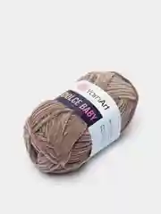 Коричневый пряжа плюшевая YarnArt "Dolce Baby", 100% микрополиэстер, 50 г, 85 м