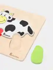 Серебряный детские деревянные пазлы