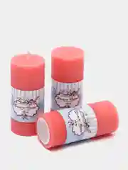 Красный свеча ,набор из 3 штук