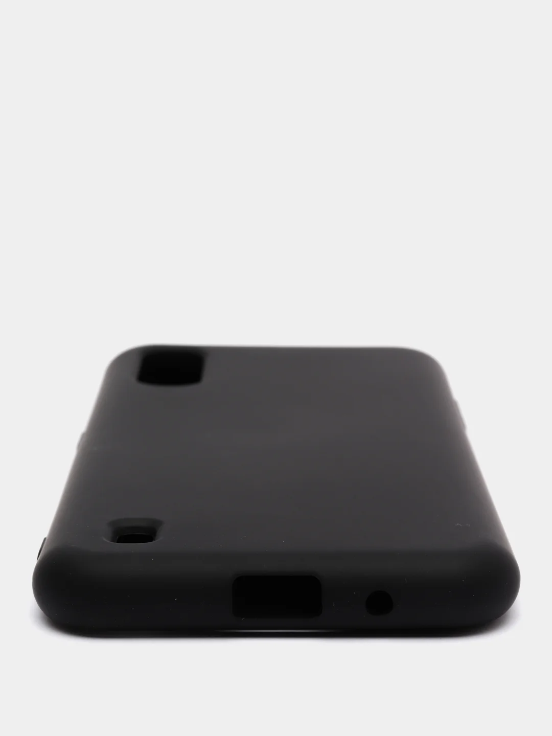 Черный чехол Samsung Galaxy A01 / M01, Самсунг Галакси А01 / М01 силиконовый