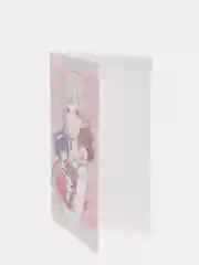 Коралловый открытка поздравительная Аниме, K-pop 12х18,5 см