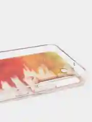 Индиго чехол Samsung Galaxy S22, Самсунг Галакси С22 твердый прозрачный с рисунком