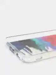 Индиго чехол Samsung Galaxy S22, Самсунг Галакси С22 твердый прозрачный с рисунком