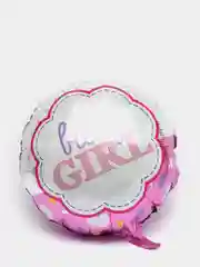 Синий фольгированный воздушный шар. Baby Boy и Baby Girl