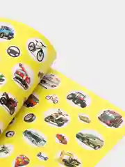 Ледяной книга для детей с наклейками, 4-7 лет, 4 страницы, 50 наклеек, 20 х 26 см