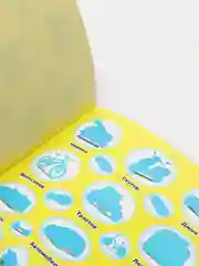 Ледяной книга для детей с наклейками, 4-7 лет, 4 страницы, 50 наклеек, 20 х 26 см