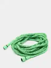Зеленый шланг садовый Magic Hose для полива, с распылителем, растягивающийся