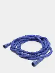 Синий шланг садовый Magic Hose для полива, с распылителем, растягивающийся